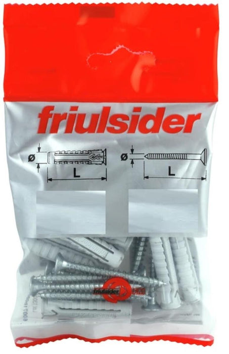 UNIVERSAL DOWEL WITH SCREW FM 8X40/5X50 10PCS