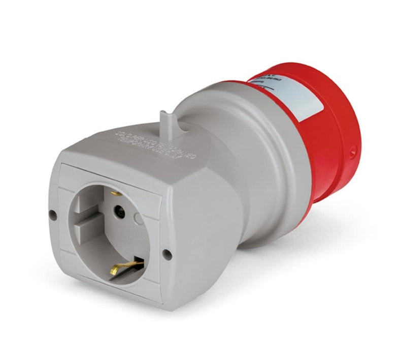 ADAPTER 3P+N+E 16A/SHUKO 16A ADAPTO SCAME