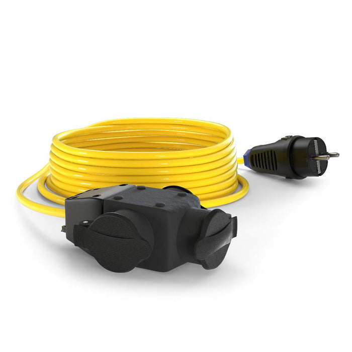 SPLITTER 5M 3G1.5MM2 IP44 YELLOW COMMEL