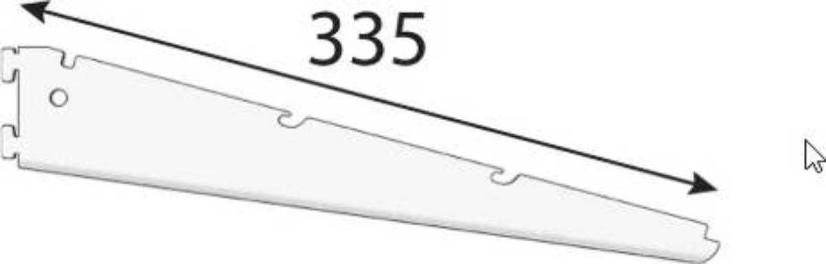 INCLINED CONSOLE AROB320 335 ANTHRACITE