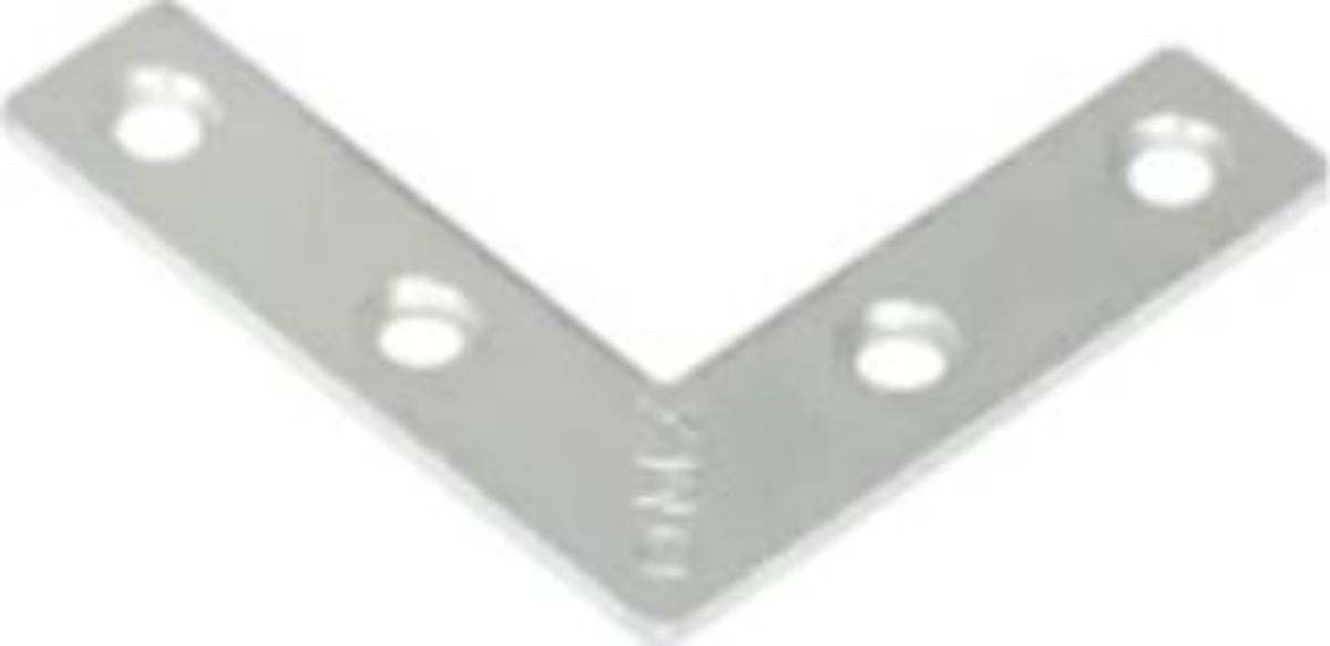 L-SHAPED PLATE NA 40 40X40X10 4 PIECES