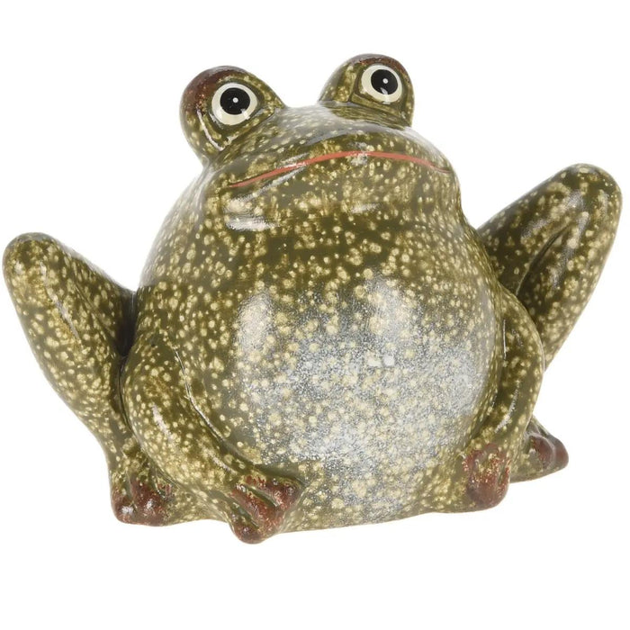 FROG FIGURE PORCELAIN