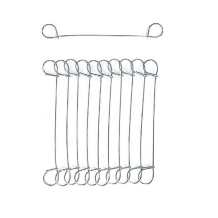 WIRE CLAMPS F1MM 15CM 100PCS GRAY