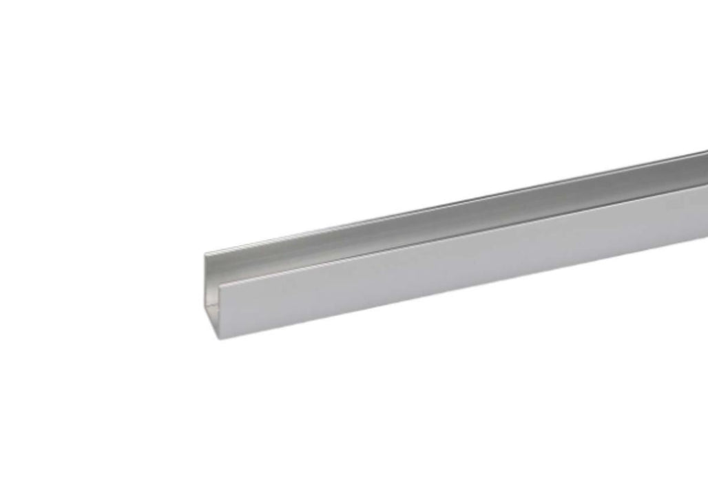 ALUMINUM ANODE DOUBLE U-PROFILE 10X8MM/1M