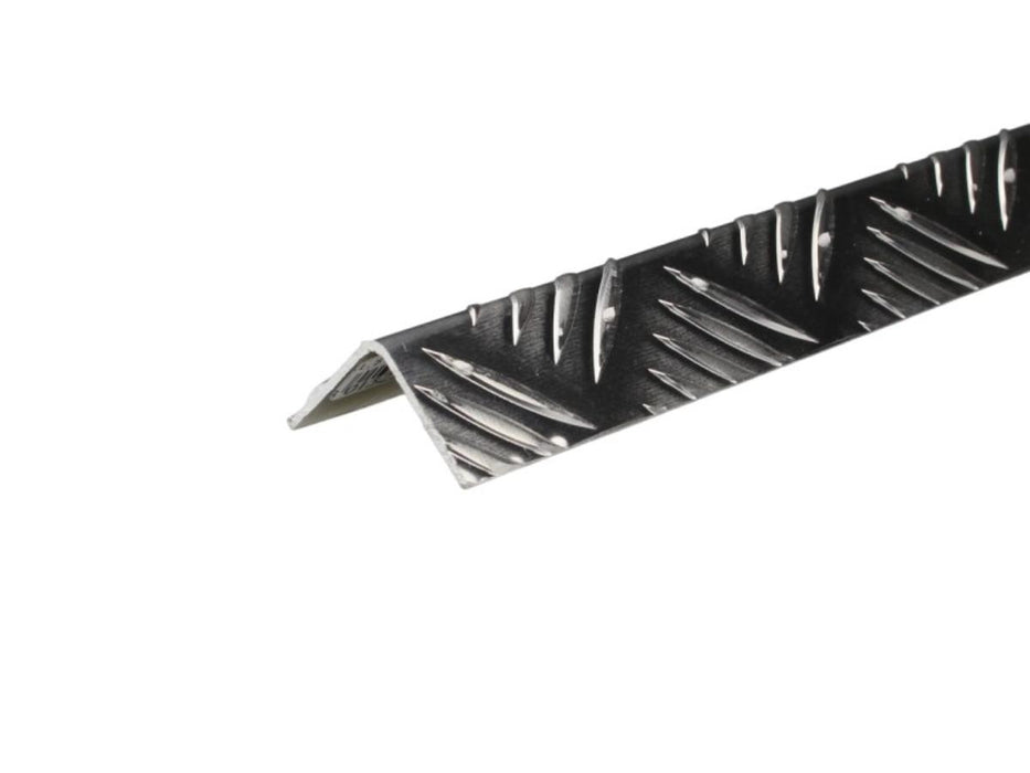 ALUMINUM EMBOSSED CORNER PROFILE 40X40MM/1M