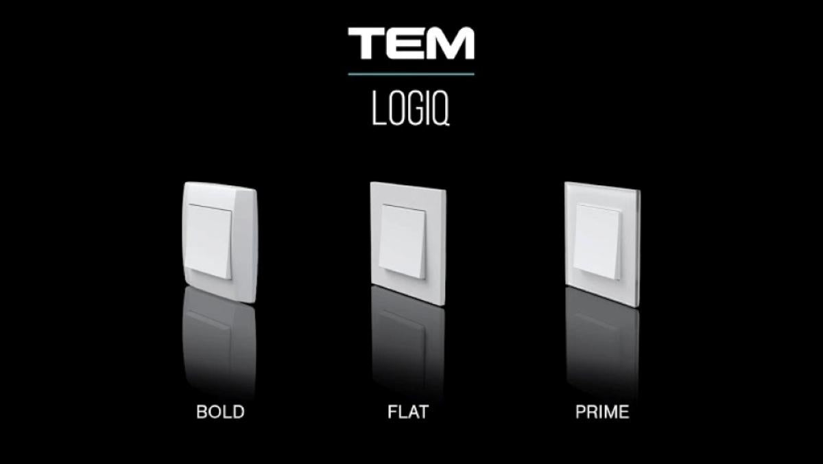 DOUBLE-POLE SWITCH 16A TITAN LOGIQ TEM