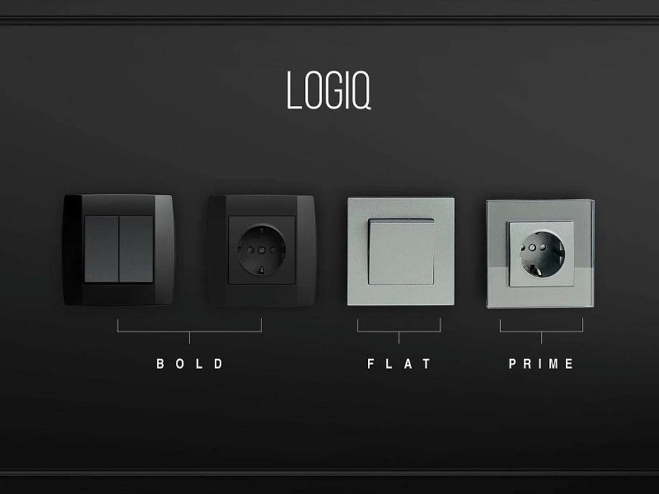 CONTACT SHUKO 16A BLACK LOGIQ TEM