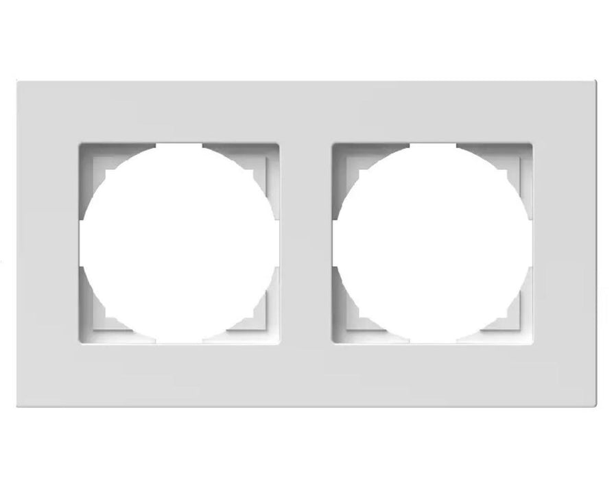 DOUBLE WHITE FRAME LOGIQ TEM