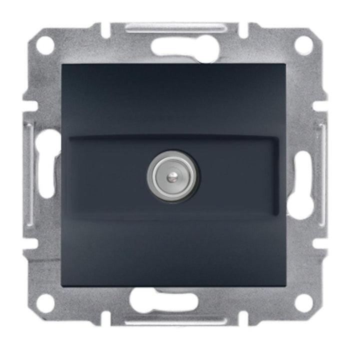 TV OUTLET ANTHRACITE SCHNEIDER ASFORA