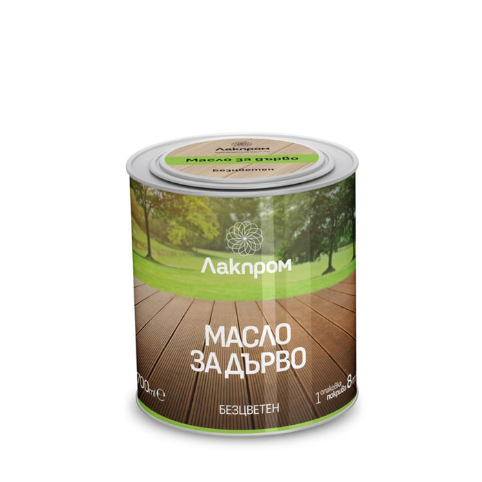 WOOD OIL COLORLESS 700 ML LACKPROM SAVANNA