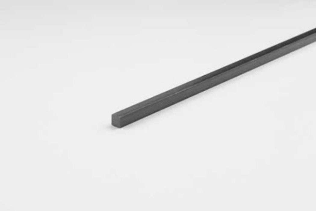SQUARE PROFILE DRAWN STEEL 7MM/1M