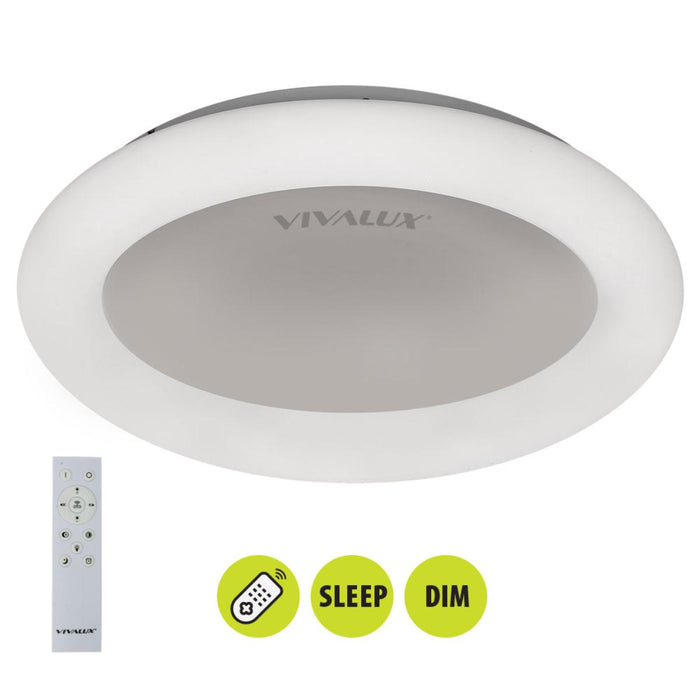 LED CEILING LIGHT 45W 3000-6000K 4742LM 40CM WHITE DU VIVALUX CHELSEA