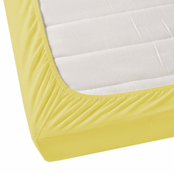 FITTED SHEET 200/200 YELLOW