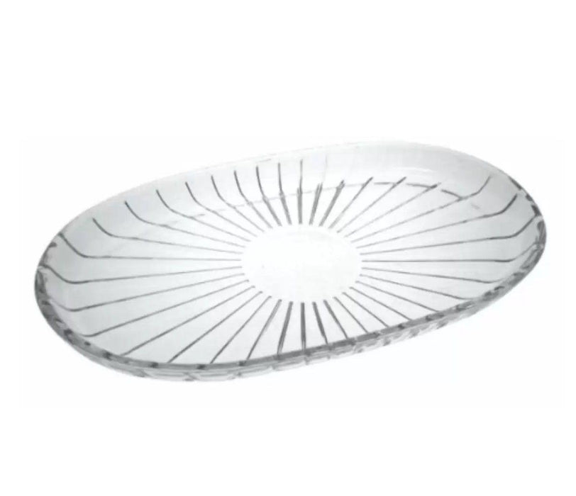 PLATE OVAL ELEGANT 27.5x16CM