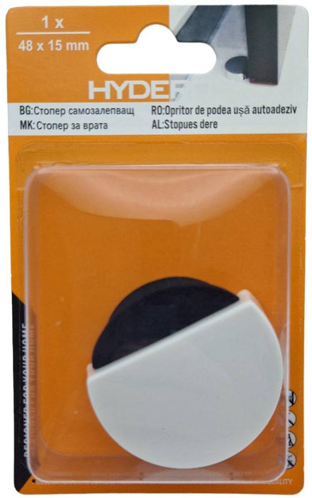 DOOR STOPPER WITH SPONGE HS-48W WHITE