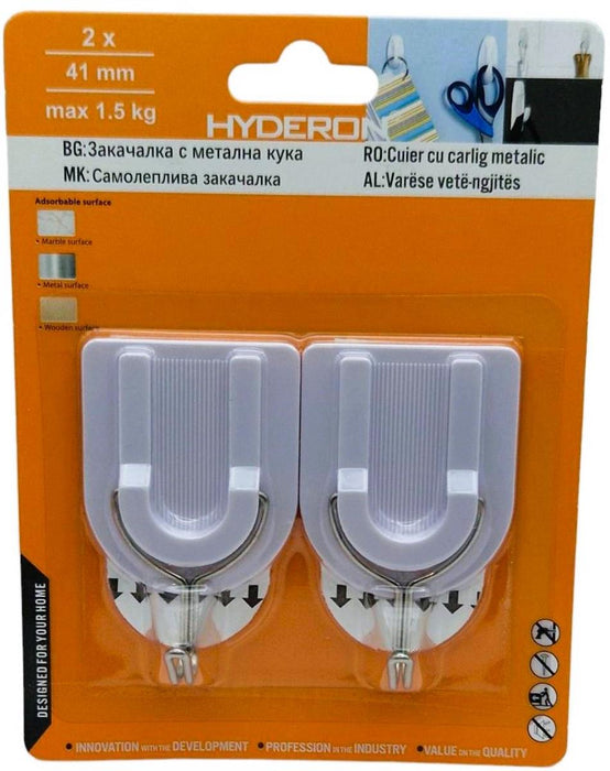 HANGER WITH METAL HOOK HC-46 2PCS
