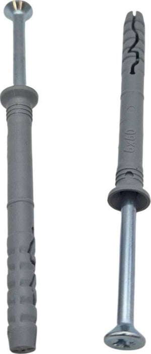 NAIL DOWEL WITH HIDDEN COLLAR 6X60 130PCS