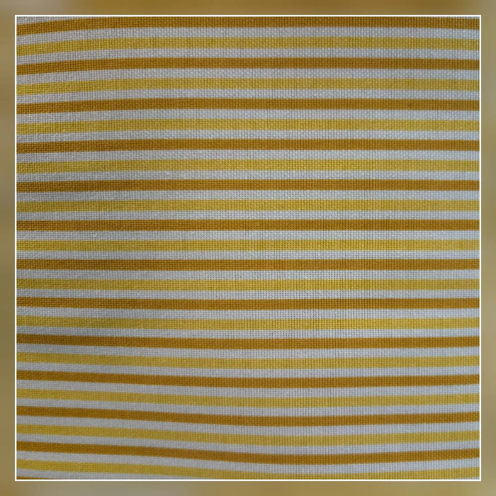 TEXTILE STRIPED YELLOW 180CM
