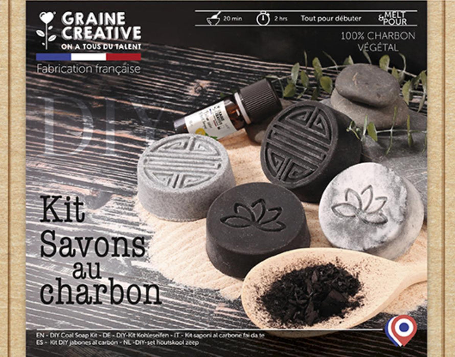 ACTIVATED CARBON SOAP KIT