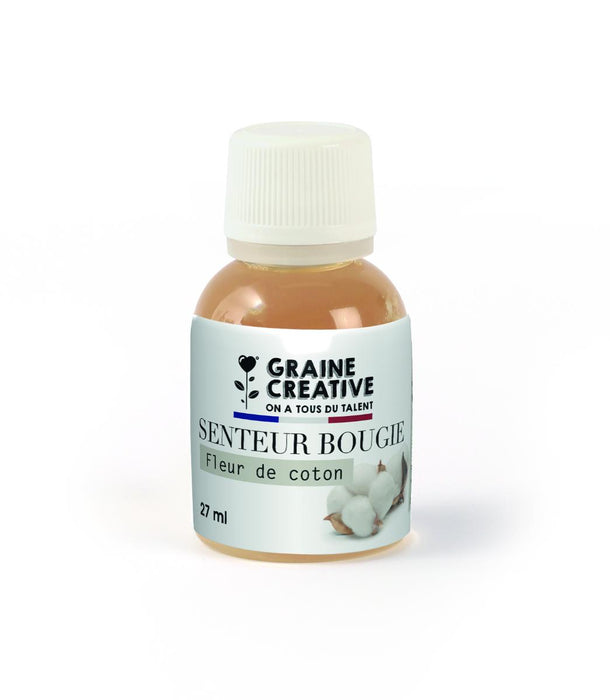 CANDLE SCENT 27ML FLOWERS COTTON