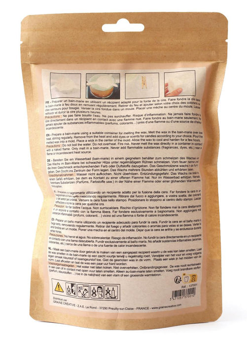 VEGETABLE CANDLE WAX 380GR. RAPESEED