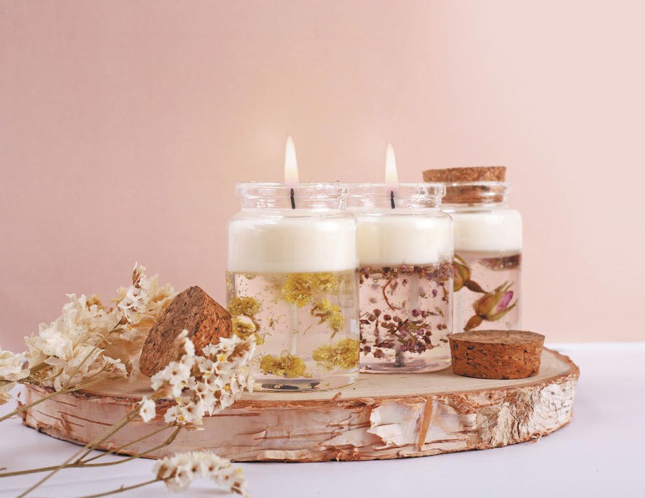 CRYSTAL CANDLE SET