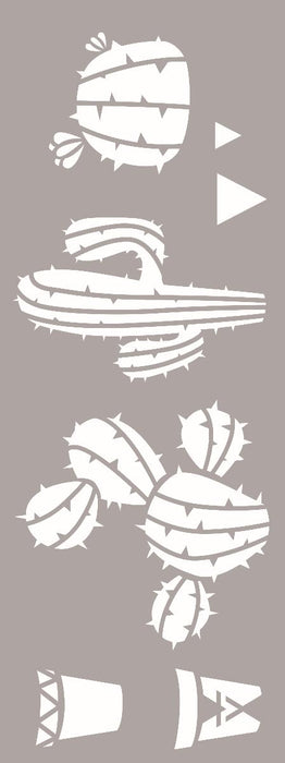DECORATIVE TEMPLATE 15/40CM CACTUS