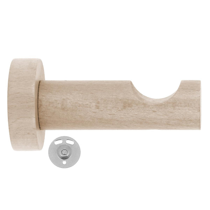 WALL MOUNTED girder Ф28 80MM LIGHT OAK