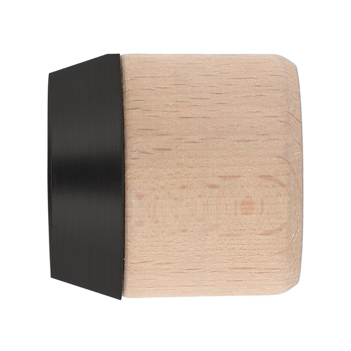 WOODEN FINISH F28 NATURAL/BLACK 2PCS