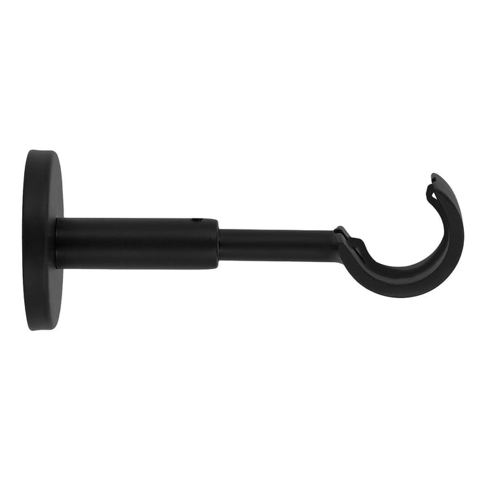 WALL BRACKET Ф28 115-150MM BLACK MATTE
