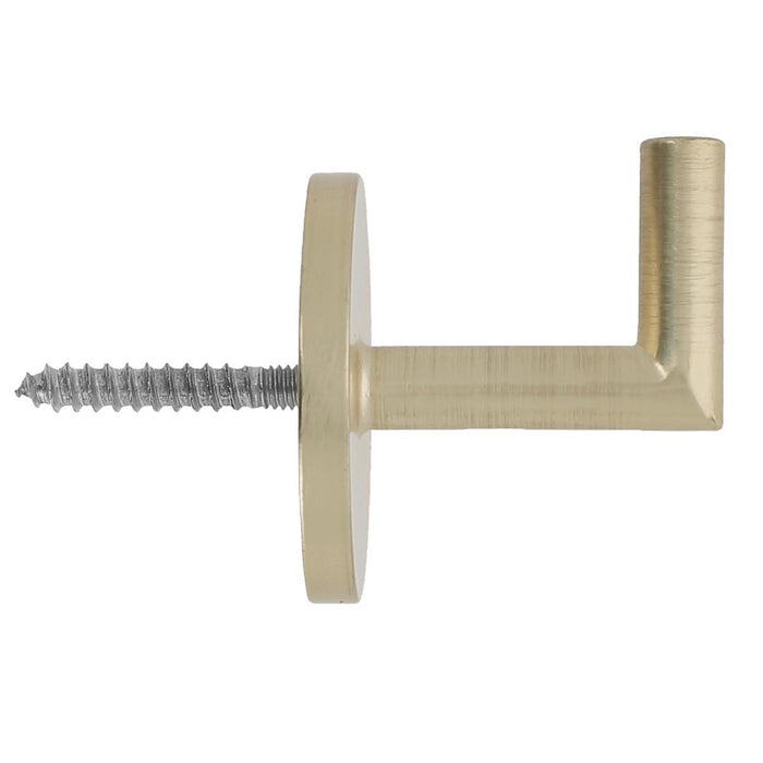HOLDER METAL 33.5MM GOLD MATTE 2PCS