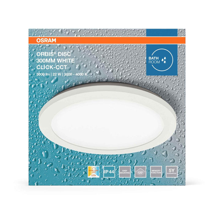 LED LIGHTING ORBIS DISC 30CM WHITE