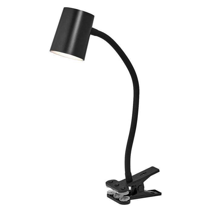 LAMP DESK TRAPEZIUM CLIP GU10 BLACK