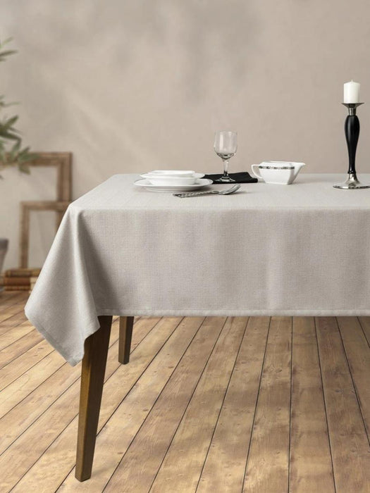 COVER TEXTURE LINEN LIGHT GREY 140X140CM