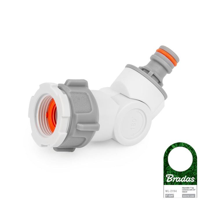 ADJUSTABLE CONNECTOR FOR TAP 1'' - 3/4''