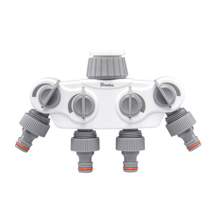 4-OUTPUT SPLITTER + STOP 1'' - 3/4'