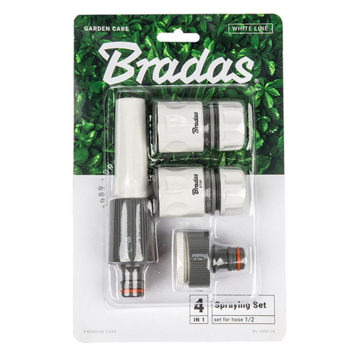 4-PIECE 1/2' BRADAS CONNECTOR