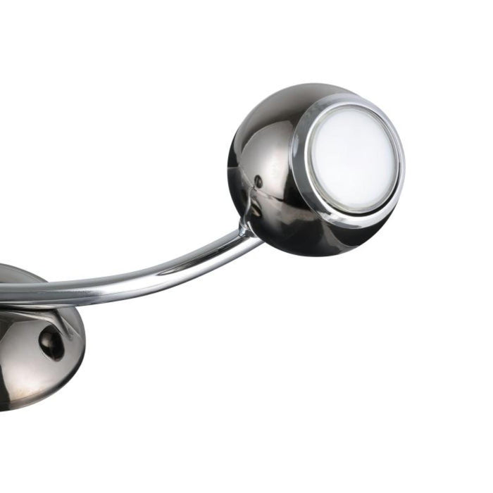 SPOT BIMEDA 2XGU10 3W BLACK/XROM EGLO BIMEDA