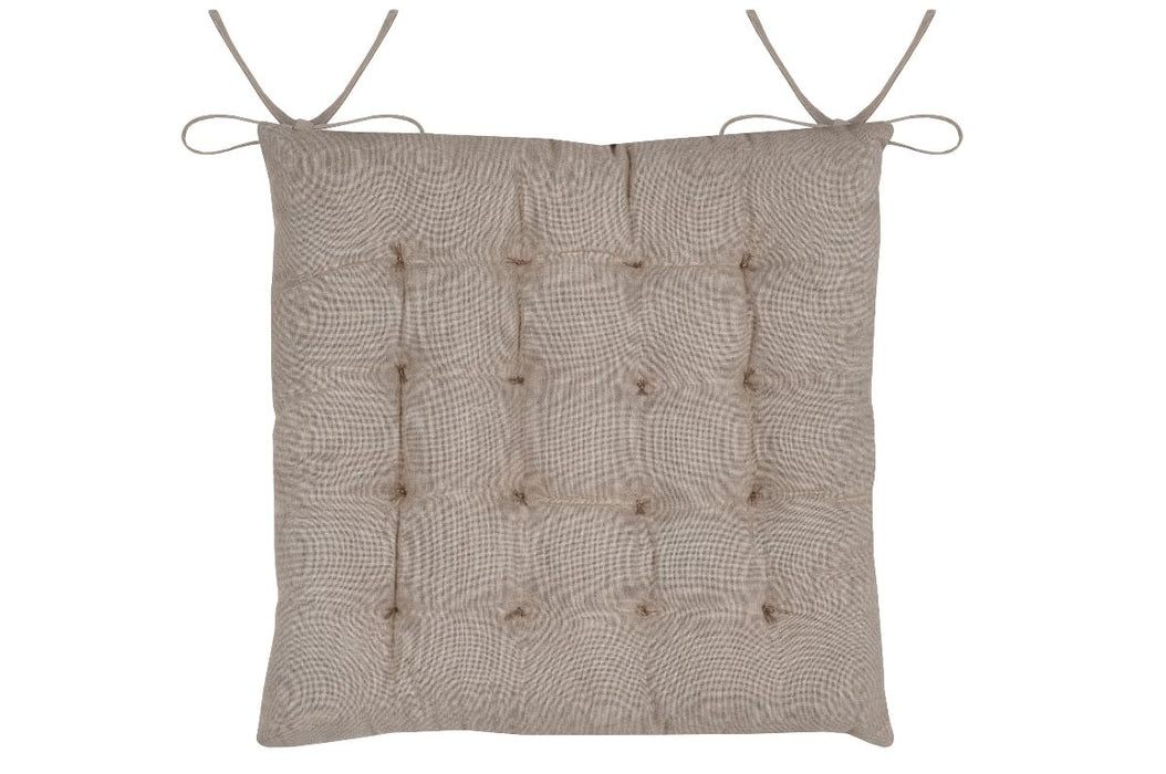 CHAIR CUSHION 38/38CM ORIANA GOLD