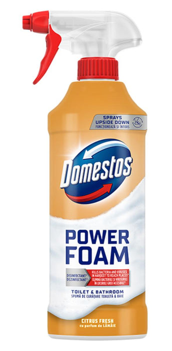 BATH SPRAY FOAM CITRUS 435 ML DOMESTOS
