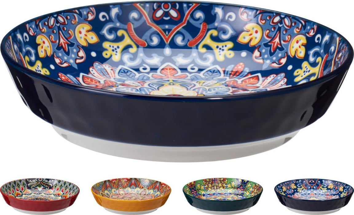 DEEP PLATE MAROCCO 21XH5CM 4 COLORS