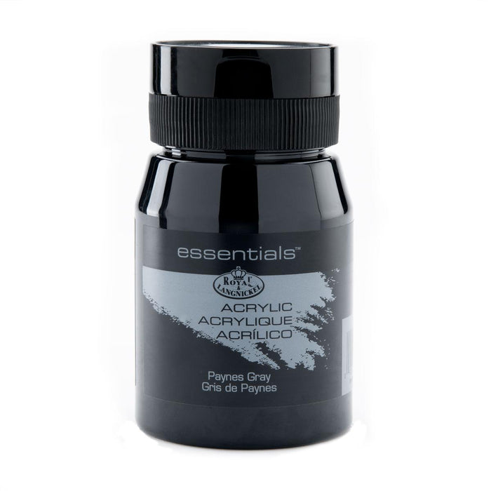ACRYLIC PAINT 500ML ESSENTIAL GREY