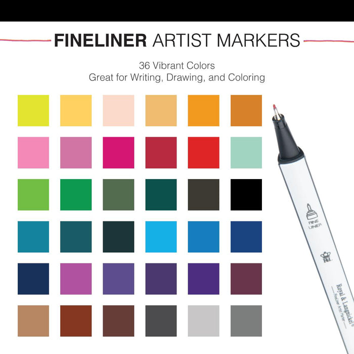 ARTIST MARKERS 36PCS