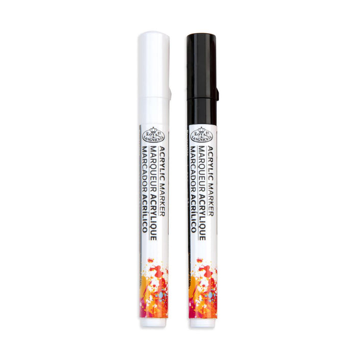 ARTIST MARKERS 2PCS. REPLACEABLE TIP