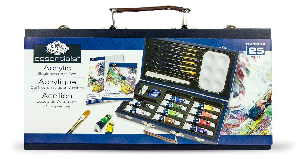 ACRYLIC PAINT KIT FOR BEGINNERS