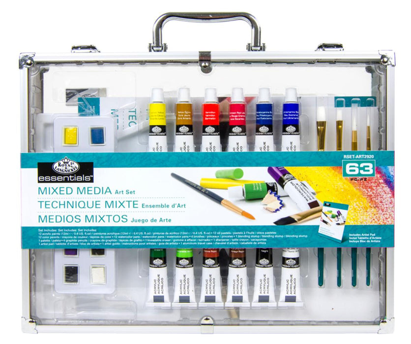 DRAWING KIT MIX 63 PIECES