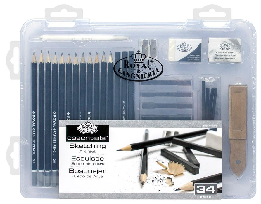 ART SKETCH SET 34 PIECES