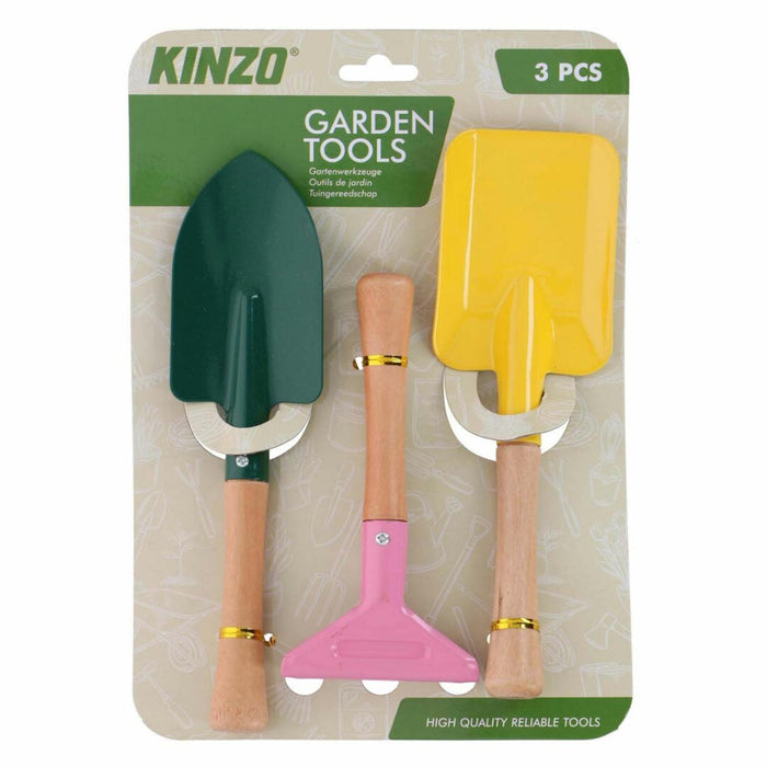 KINZO 3PCS GARDEN TOOL SET
