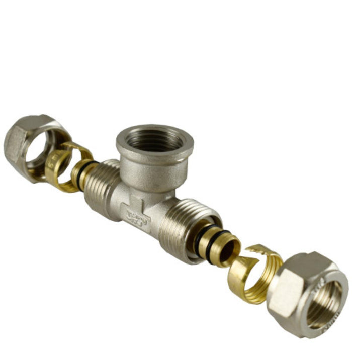 ADAPTER FOR RADIATOR TRIPLE Ф20Х1/2ХХФ20 JOZI