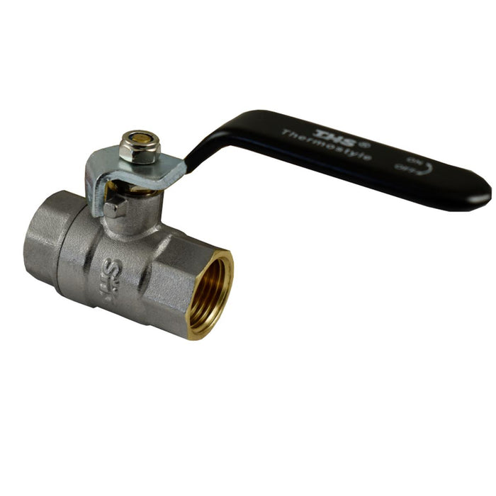 BALL VALVE 1'' FEMALE FULL BORE PN40